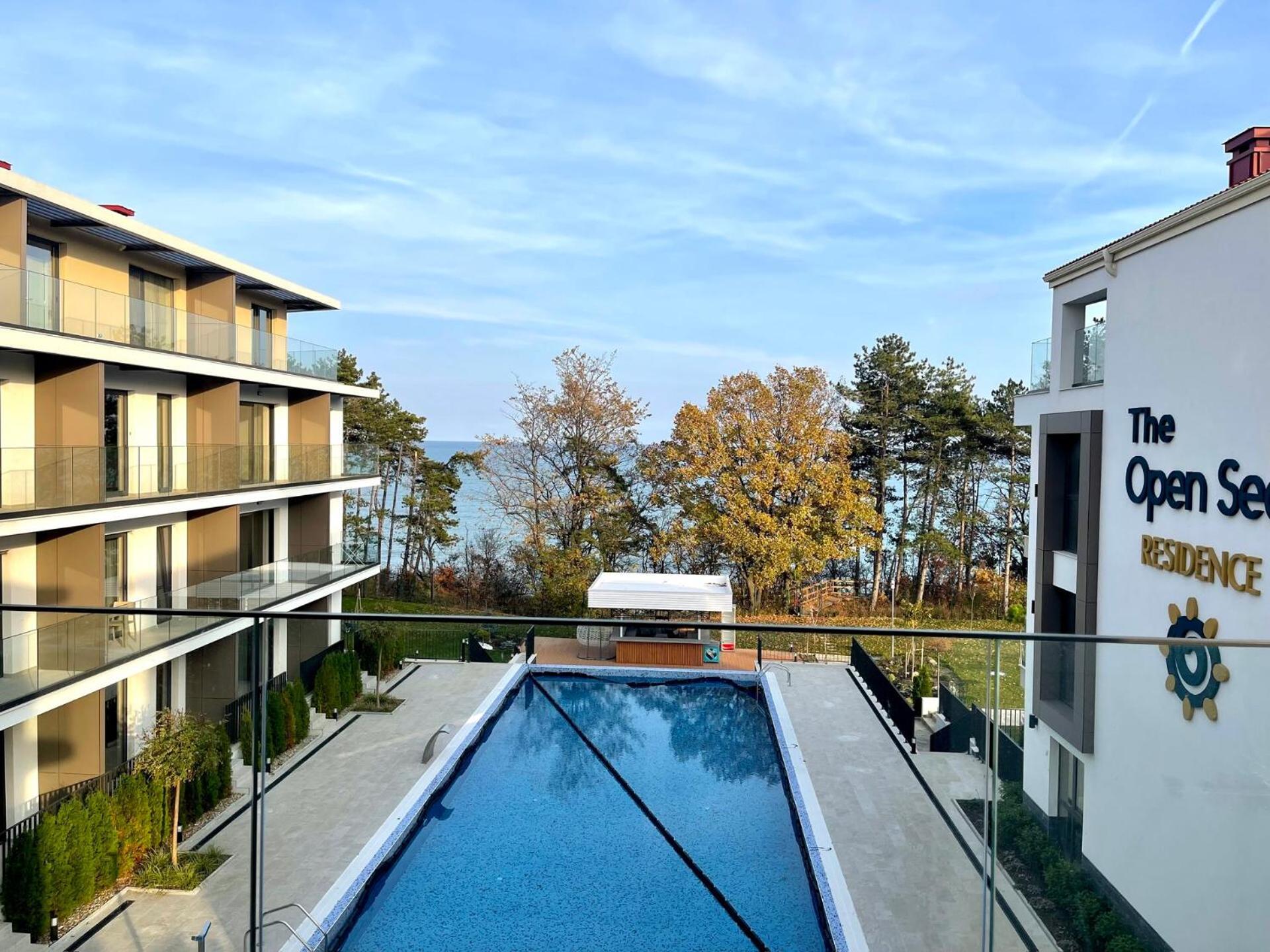 Open Sea Panorama Residence Obzor Bagian luar foto
