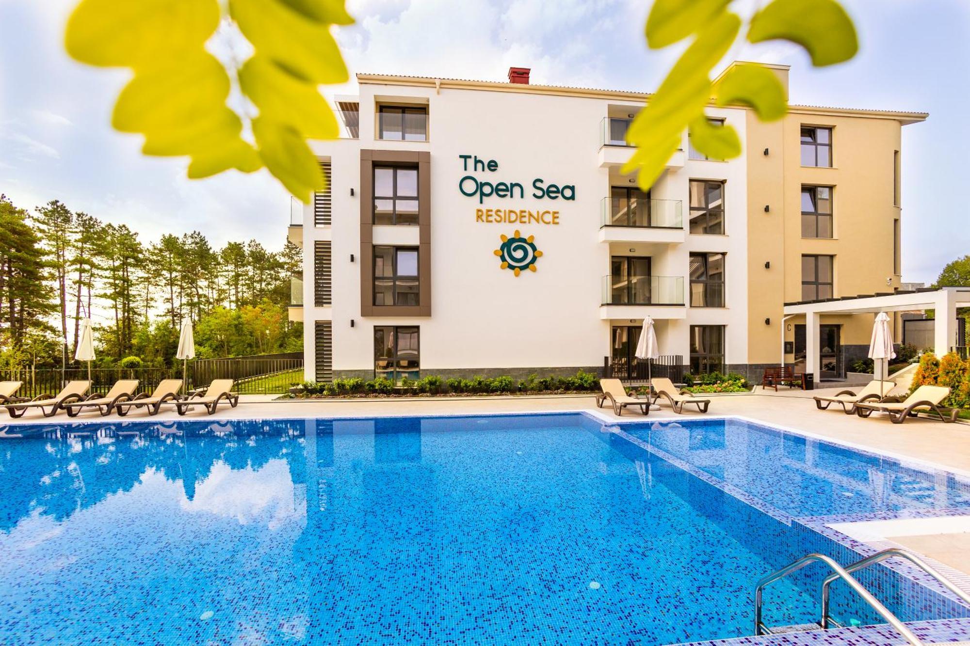 Open Sea Panorama Residence Obzor Bagian luar foto