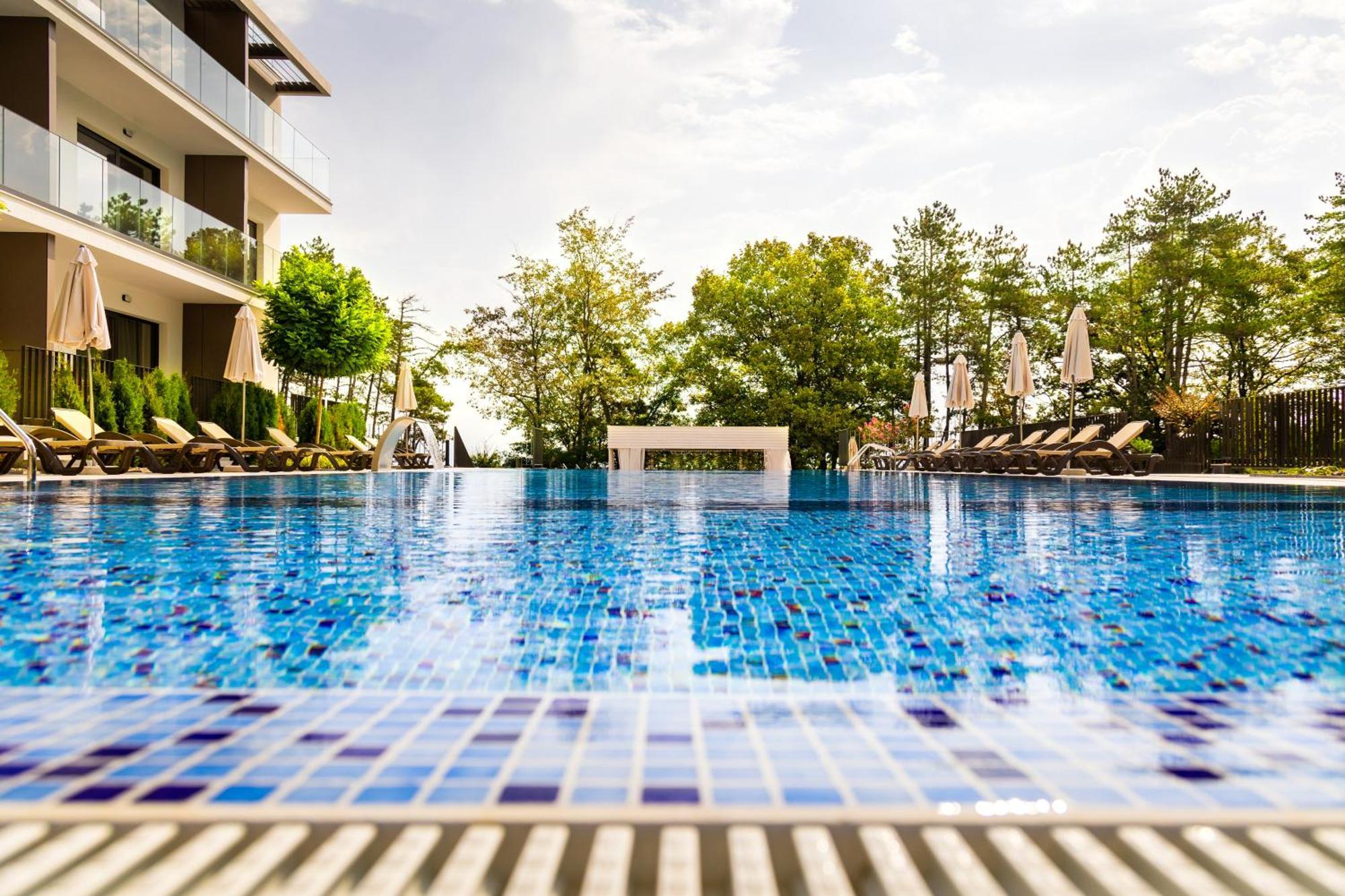 Open Sea Panorama Residence Obzor Bagian luar foto
