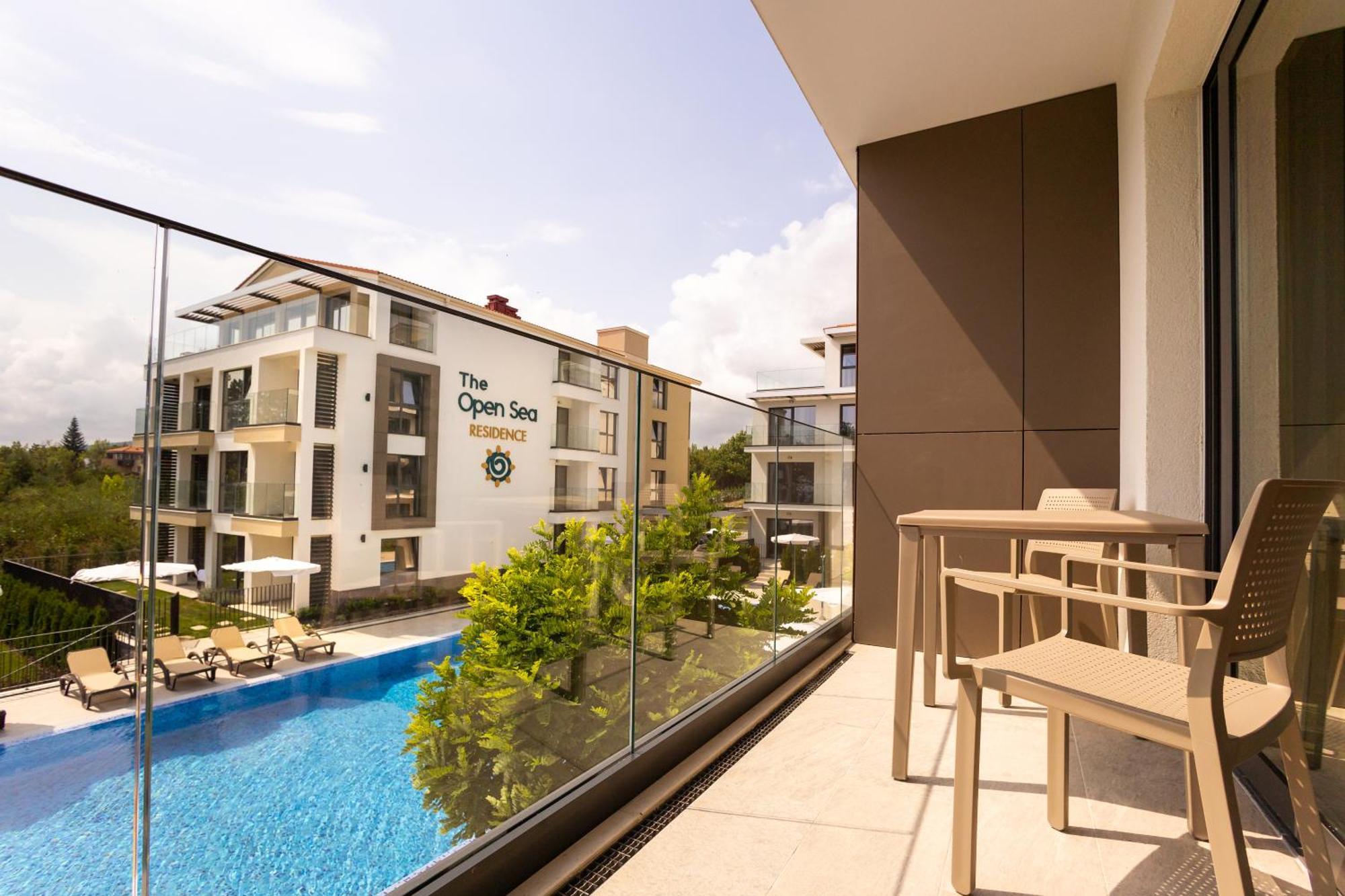 Open Sea Panorama Residence Obzor Bagian luar foto